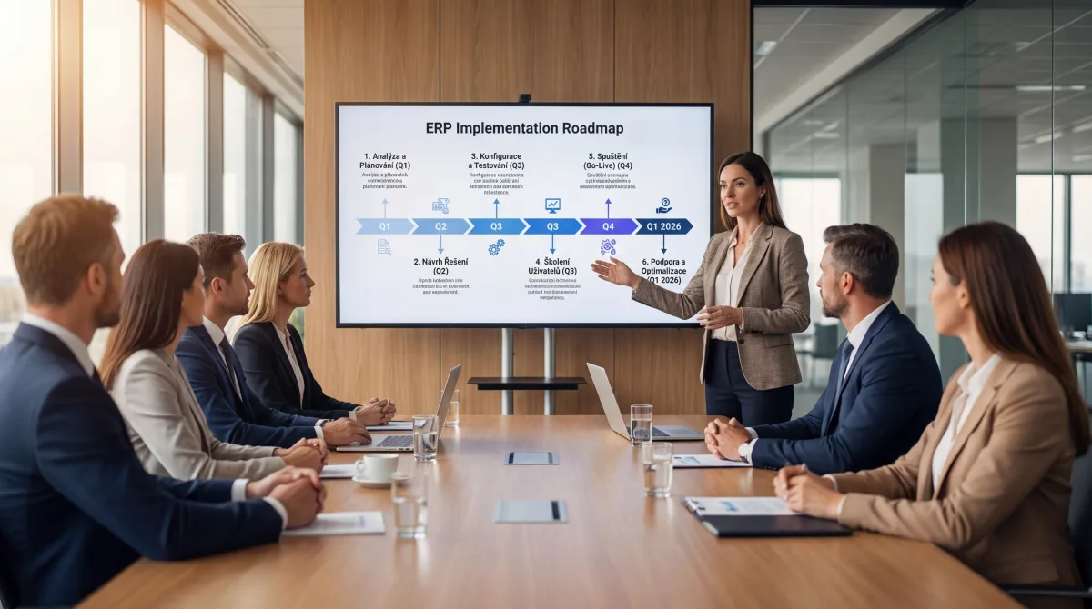 Implementácia ERP systému krok za krokom [Bez stresu]