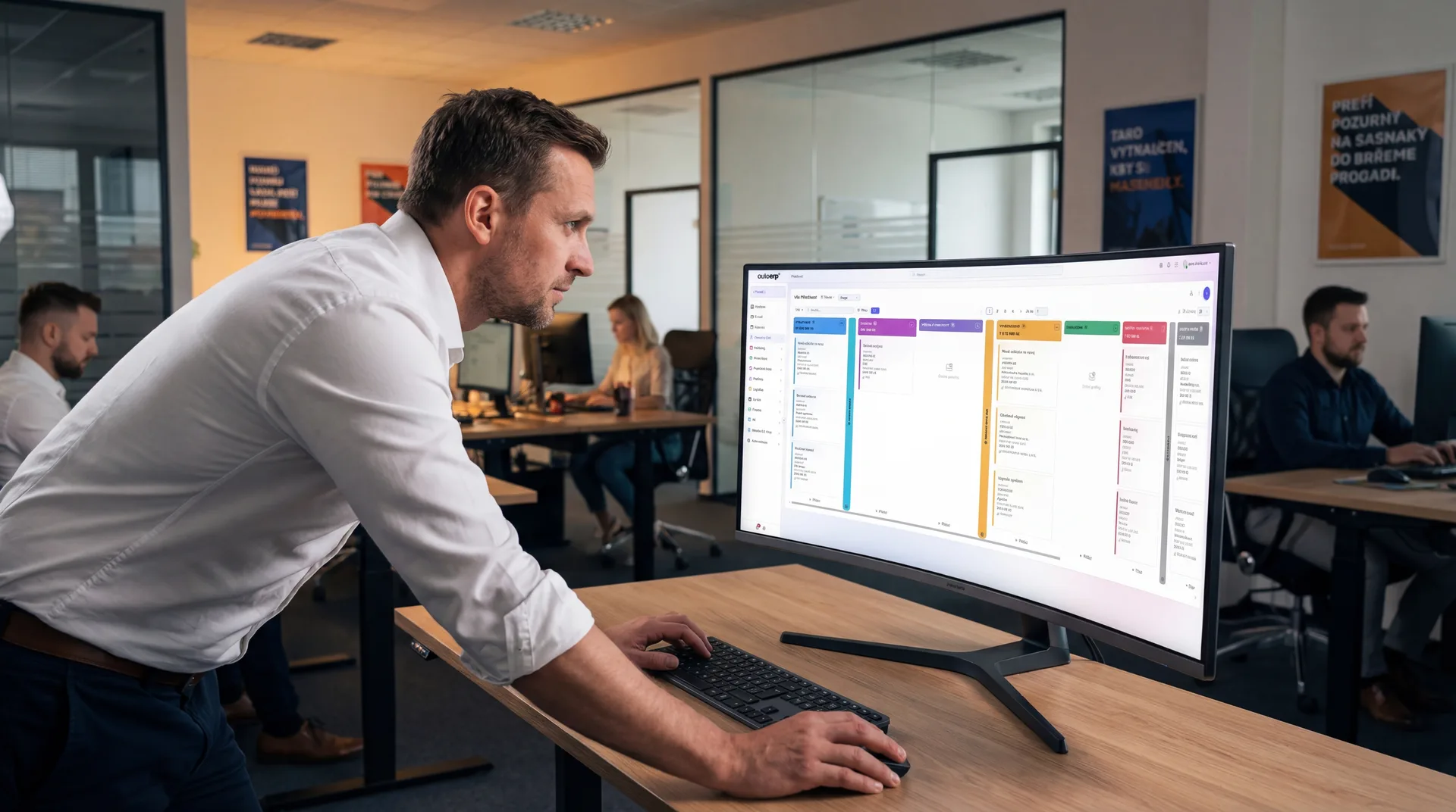 CRM systém, ktorý je súčasťou kompletného ERP