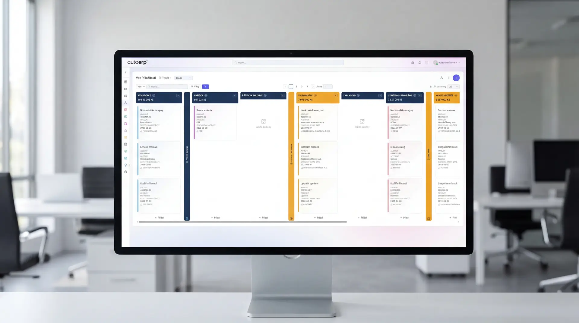AutoERP CRM pro finanční poradce