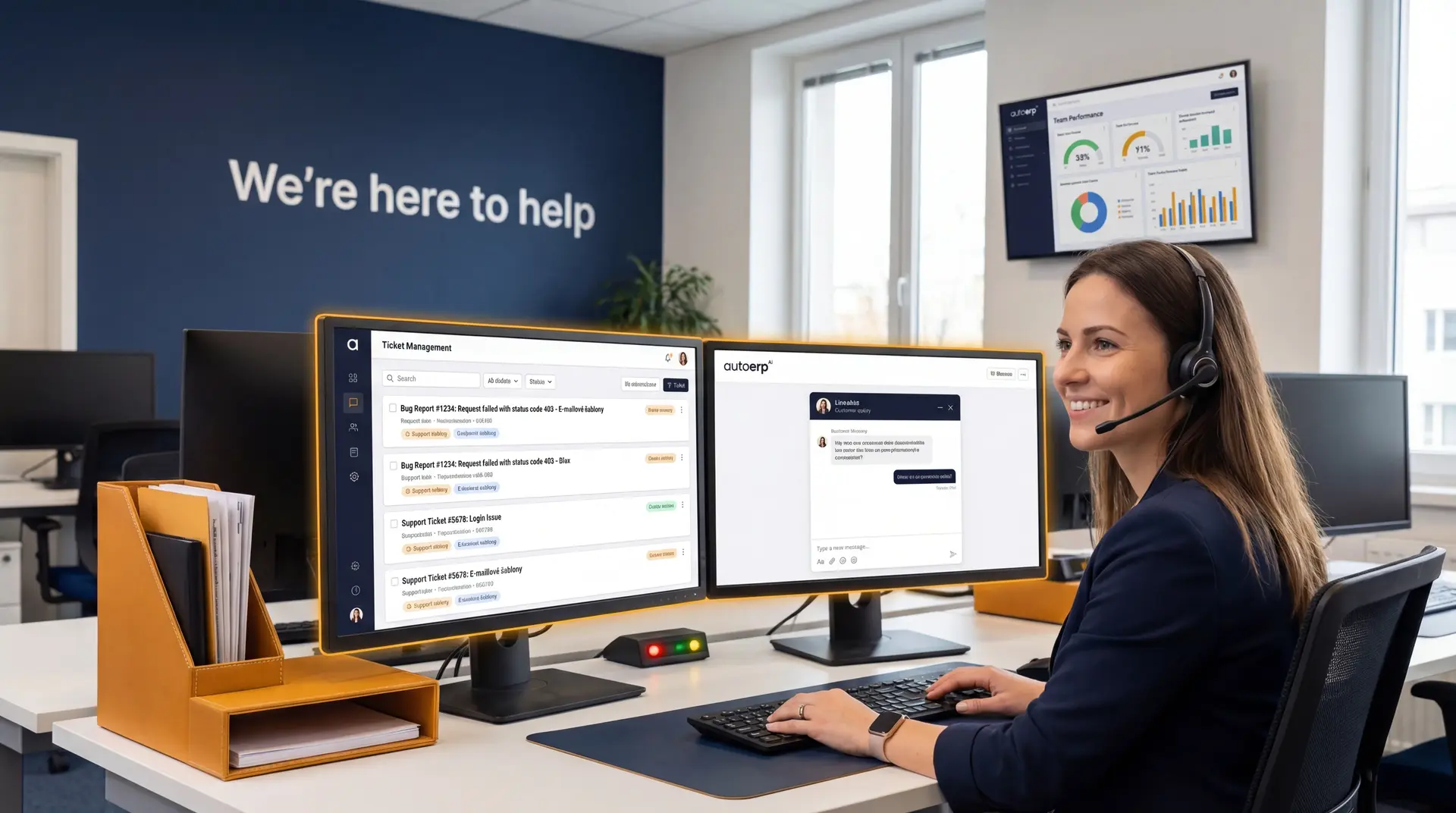 Technická podpora a servis AutoERP