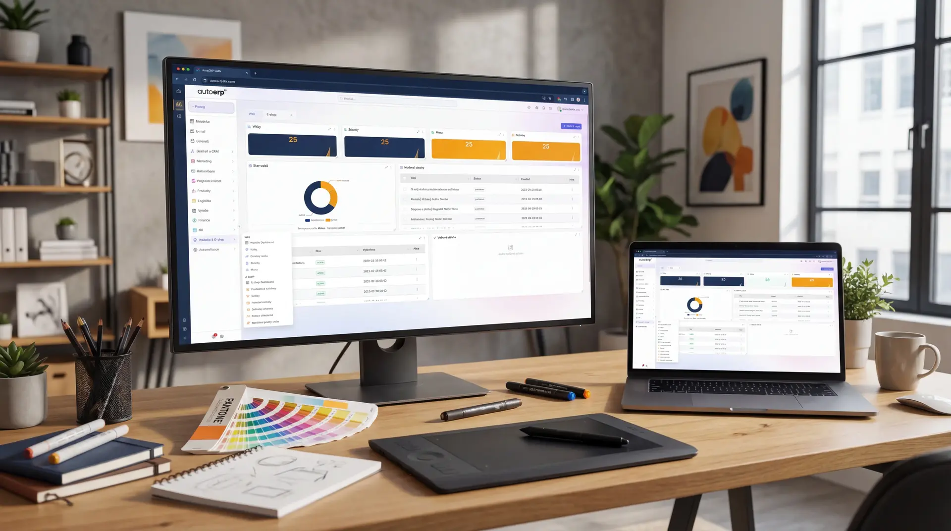 AutoERP web na míru - tvorba webových stránek a CMS