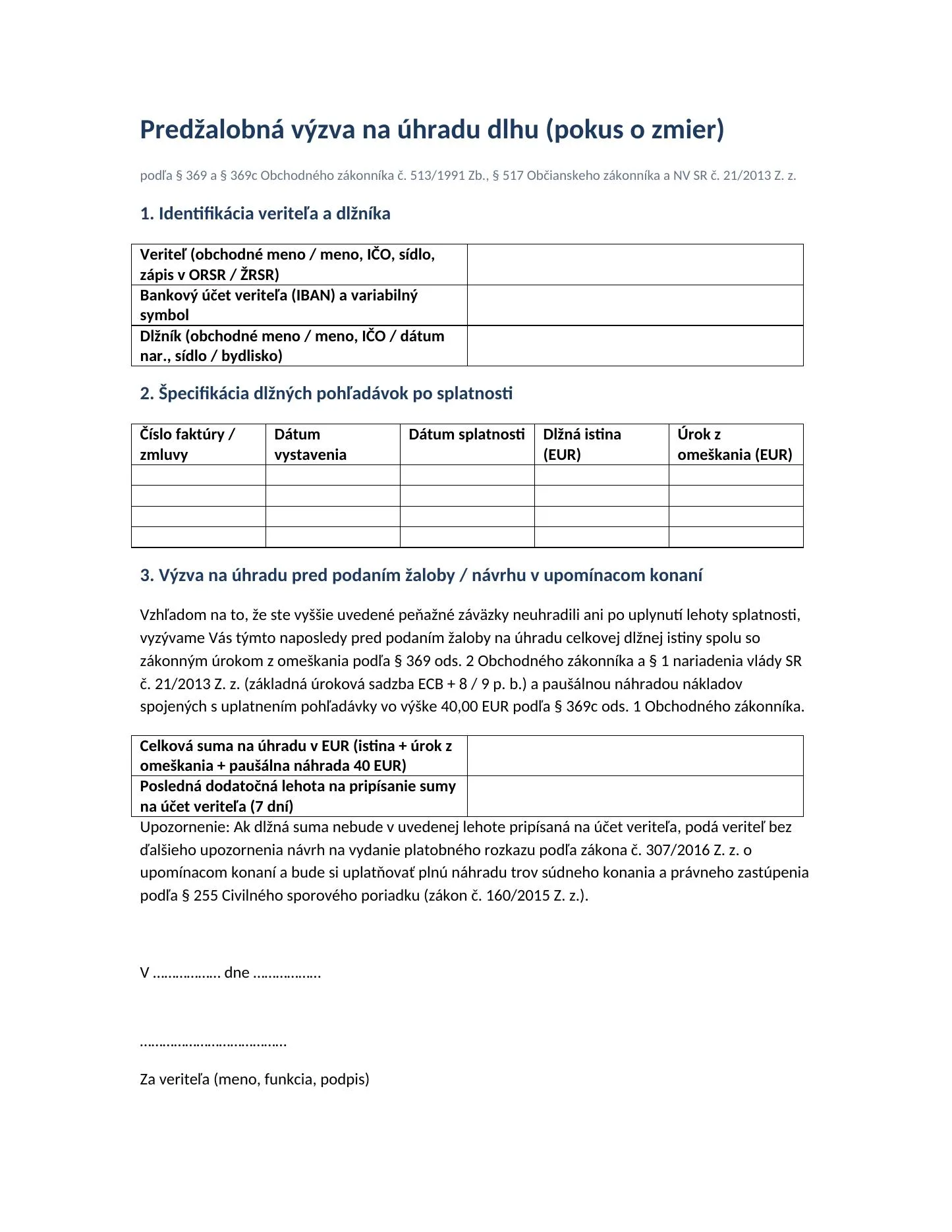 Word šablóna — ihneď na stiahnutie (.docx)