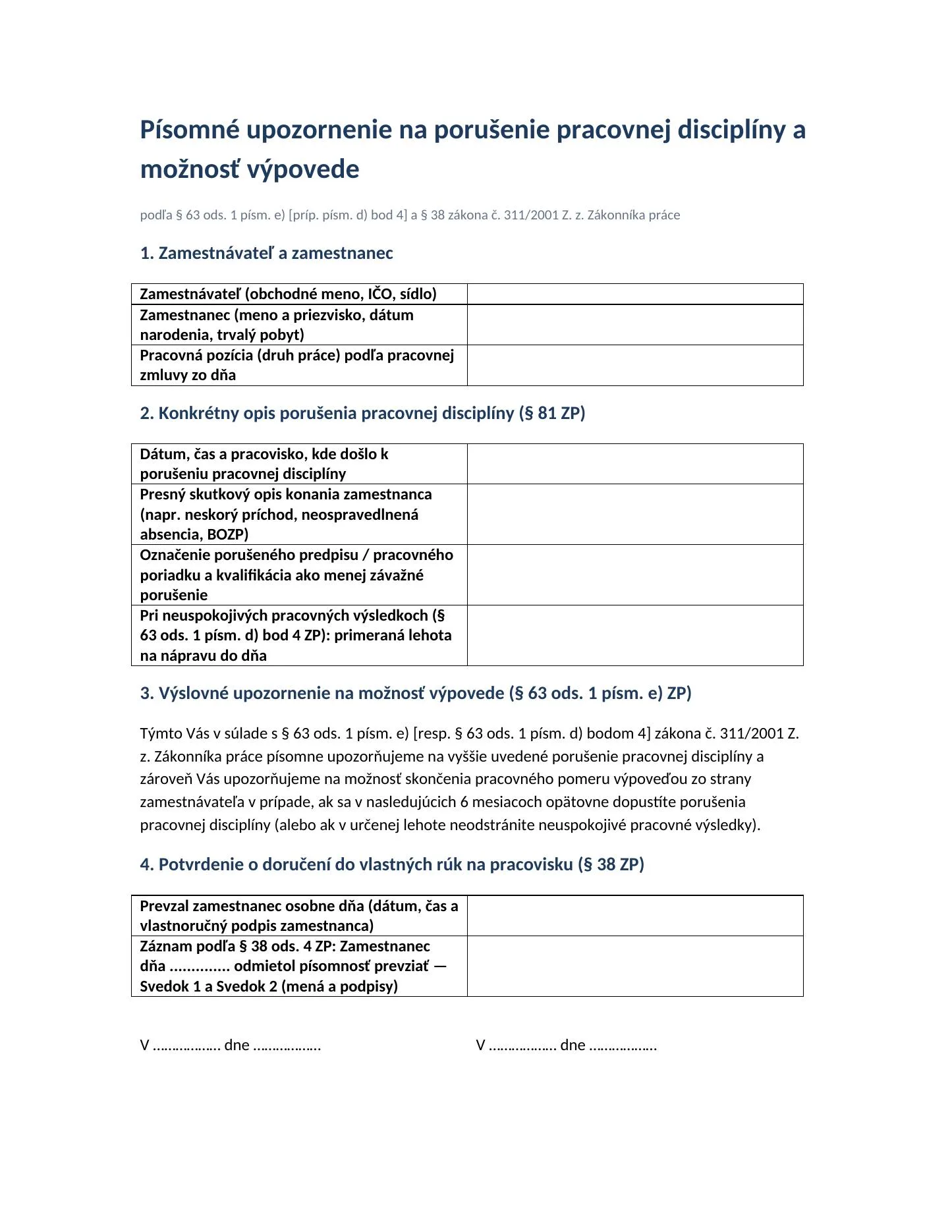 Word šablóna — ihneď na stiahnutie (.docx)