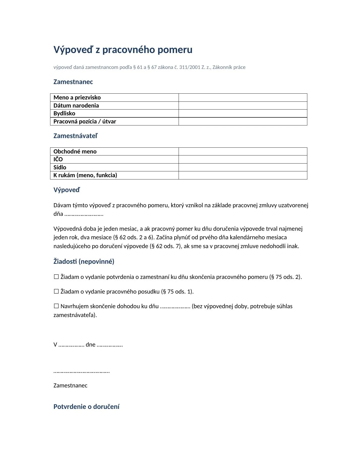 Šablóna Word — okamžite na stiahnutie