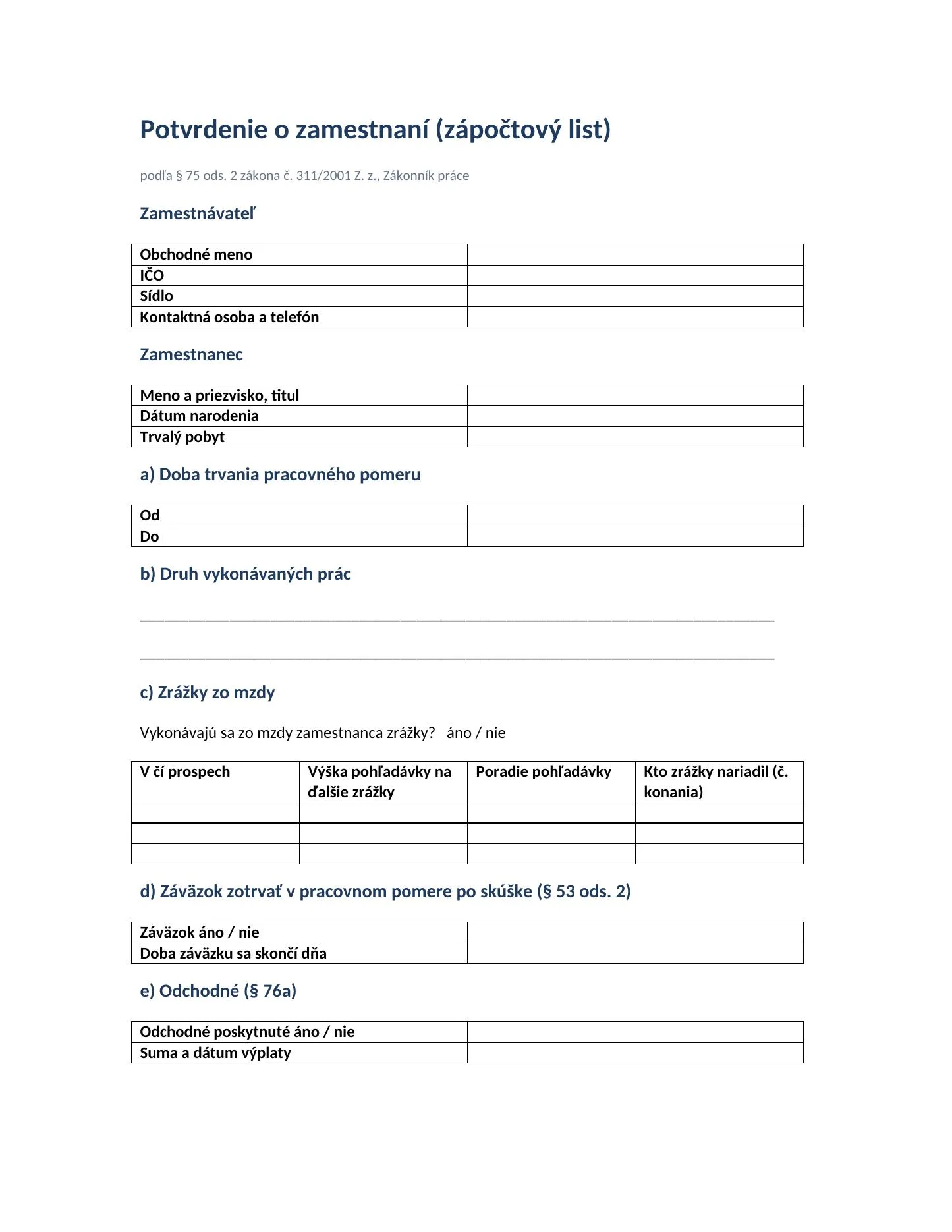 Šablóna Word — okamžite na stiahnutie